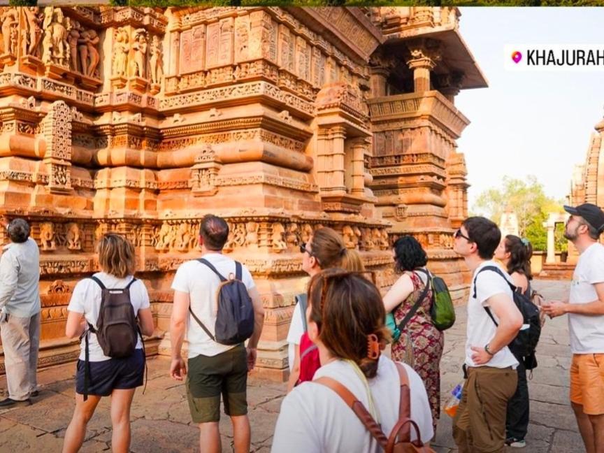 Karma Hostel Khajuraho Luaran gambar